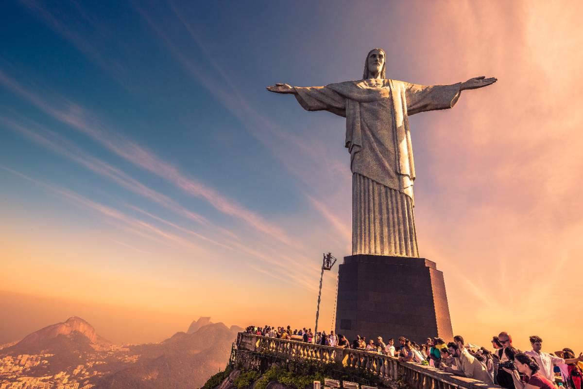 Beeld van Jezus in Rio