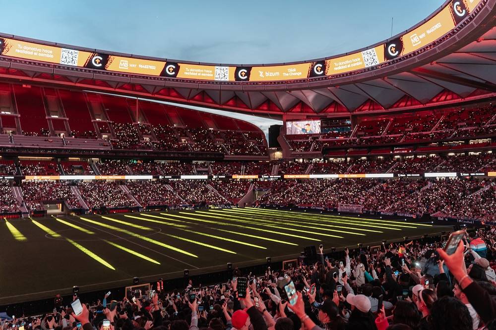 stadion van Atlético Madrid