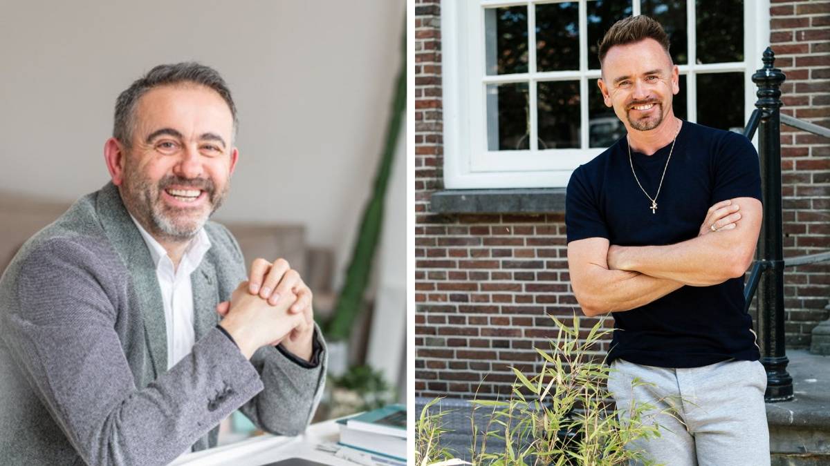 Martin de Jong en David de Vos Martin de Jong en David de Vos