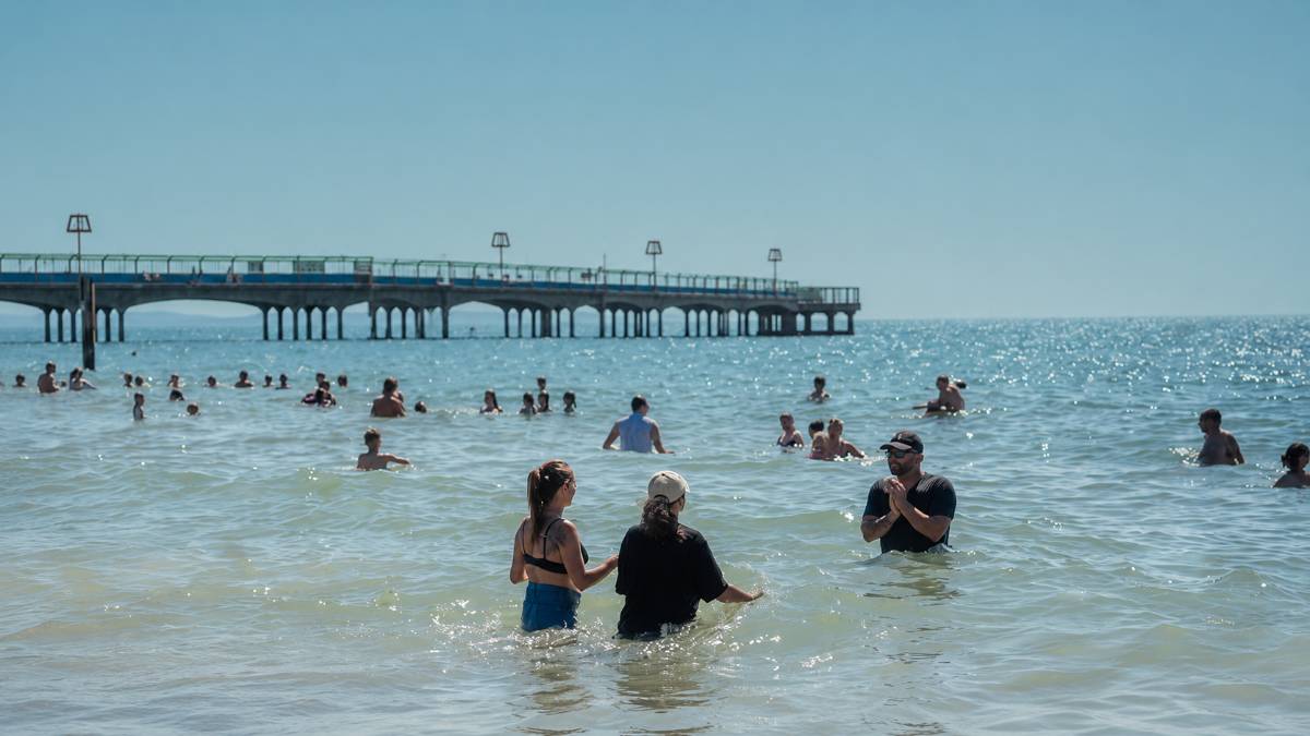 strand van Bournemouth