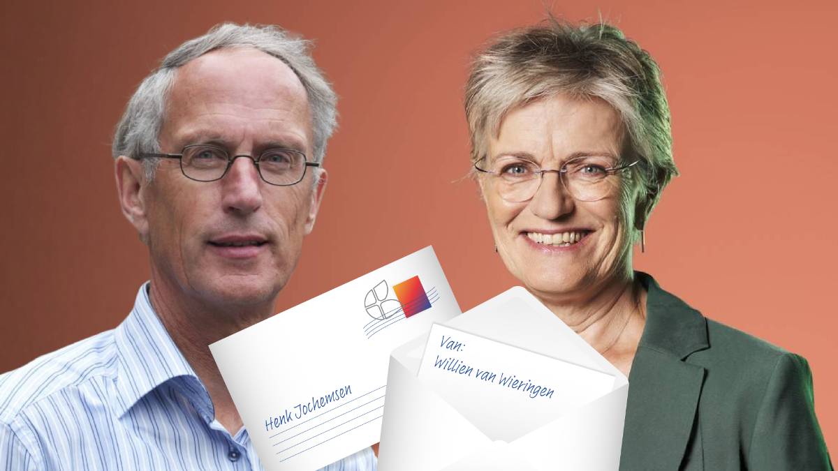 Willien van Wieringen en Henk Jochemsen