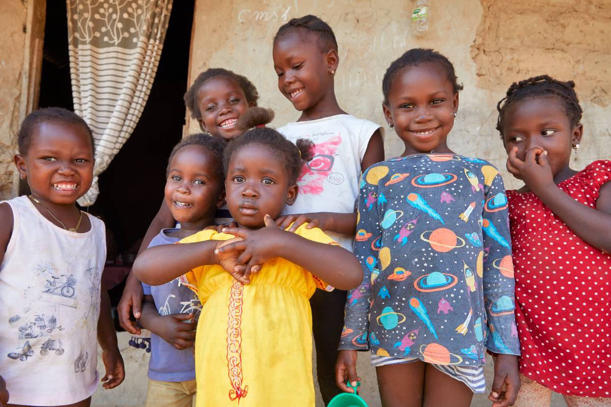 Kinderen uit Guinee-Bissau Kinderen uit Guinee-Bissau