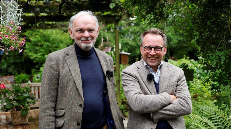 Henk Poot en Bert Noteboom