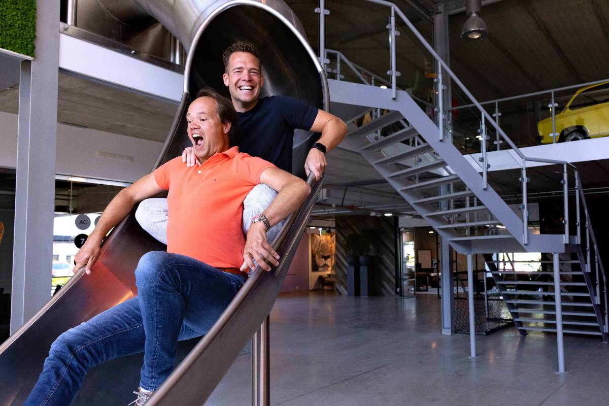 Henk Stoorvogel en Pieter Struik