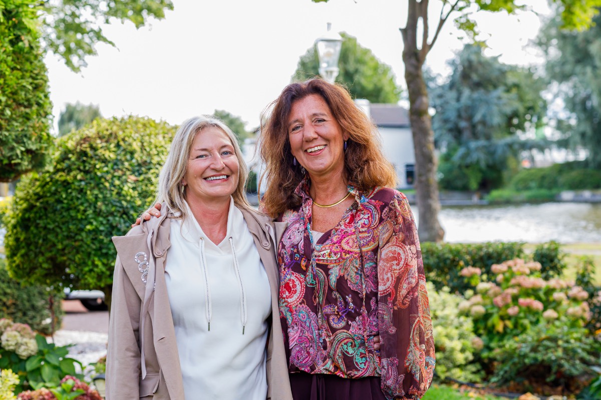 Wilma Kralt en Irene Blom
