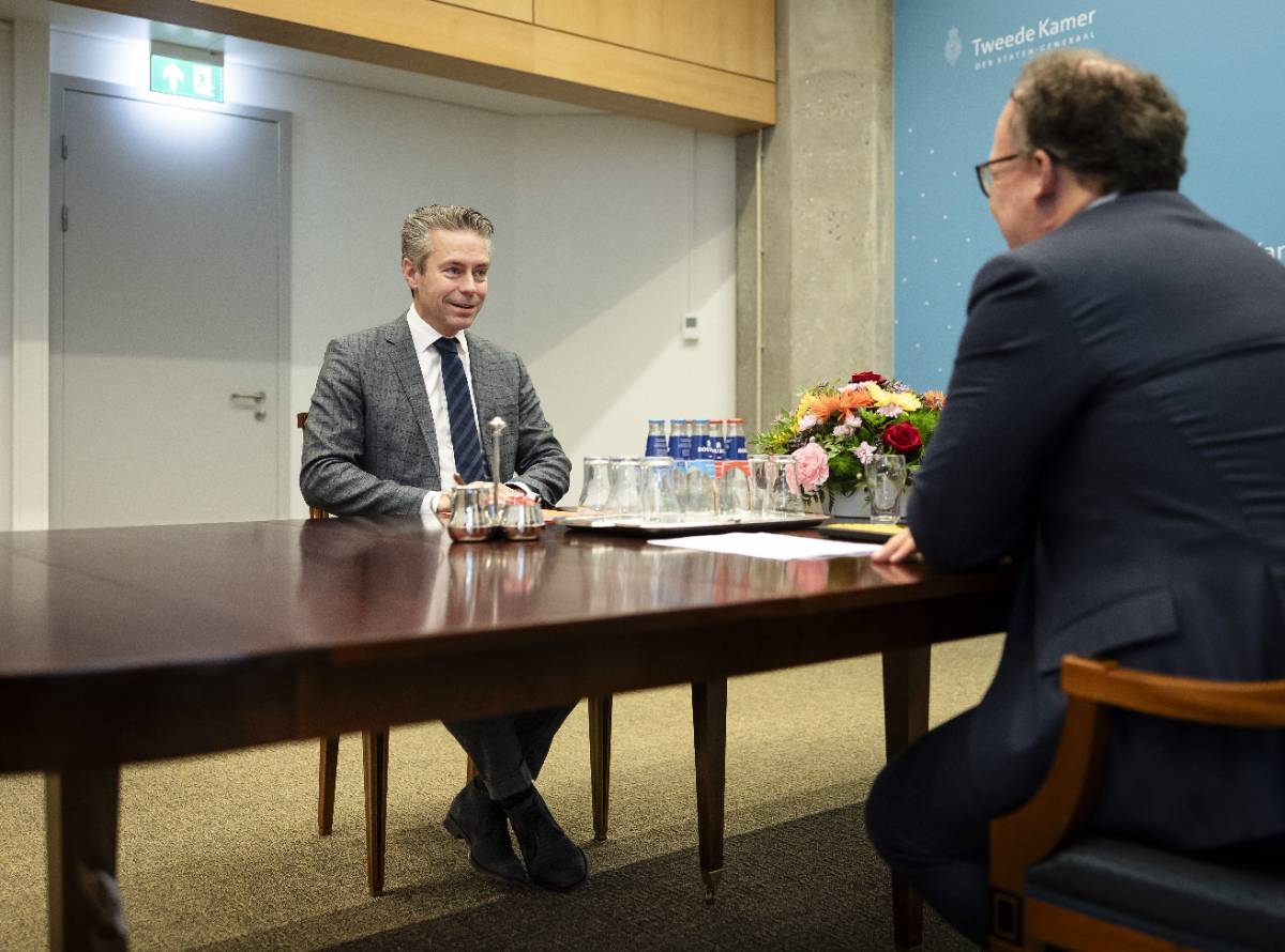 SGP-leider Chris Stoffer SGP-leider Chris Stoffer