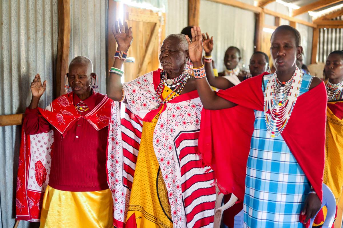 Masai in Kenia Masai in Kenia