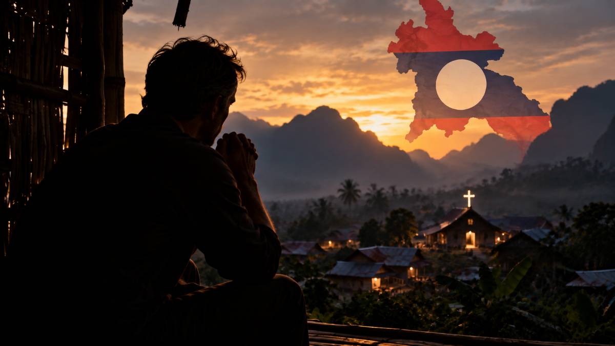 Man in Laos