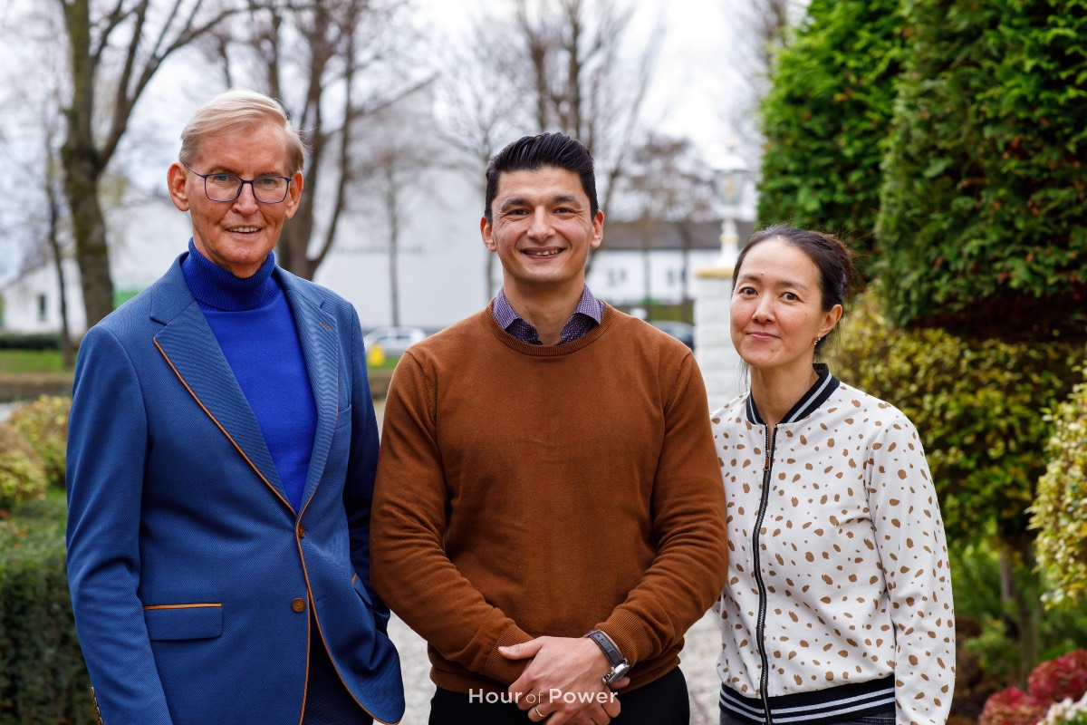 Amged Hussien en zijn vrouw Ka Lei
