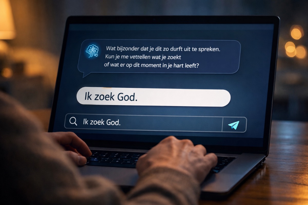 Wat gebeurt er als je God zoekt in AI?