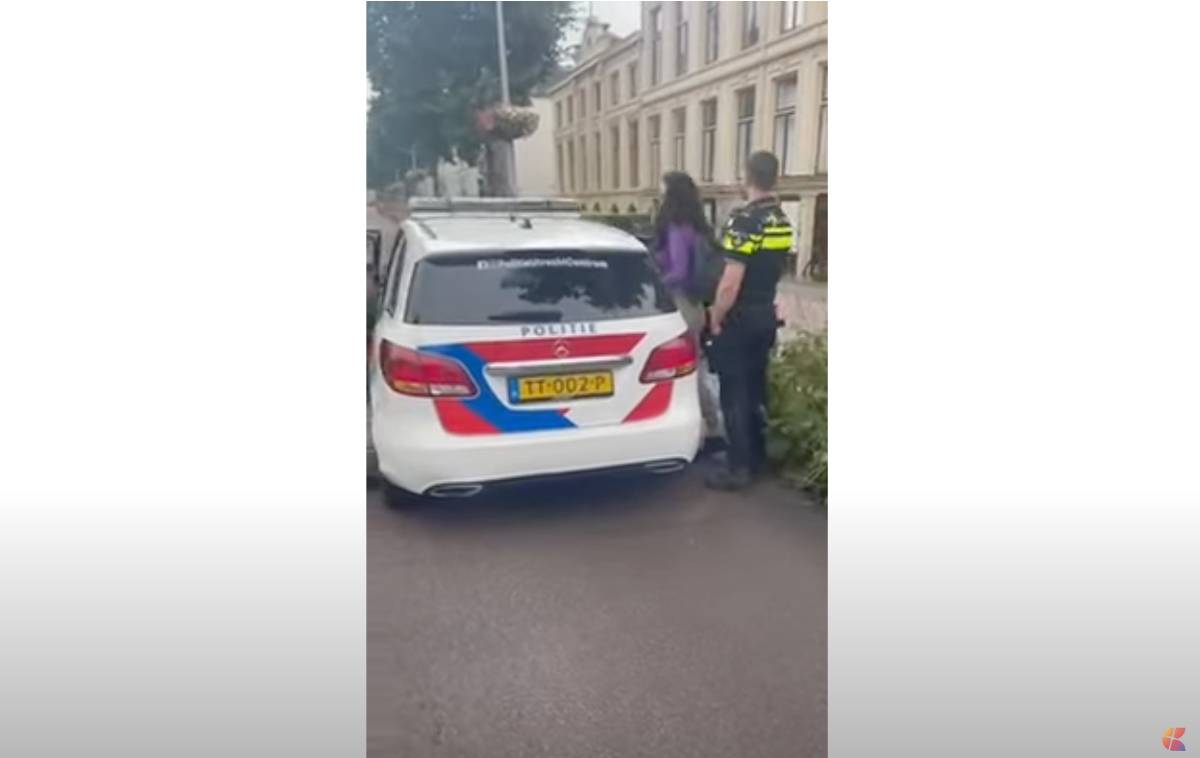 Arrestatie bij Vrelinghuis