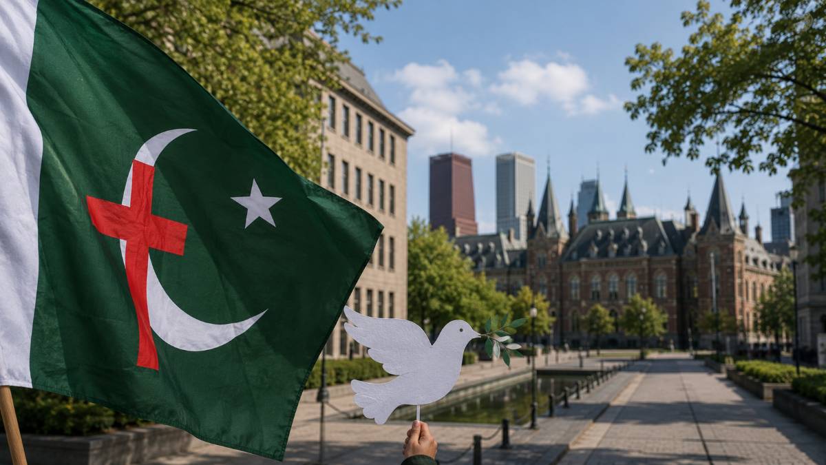 Pakistan demonstratie