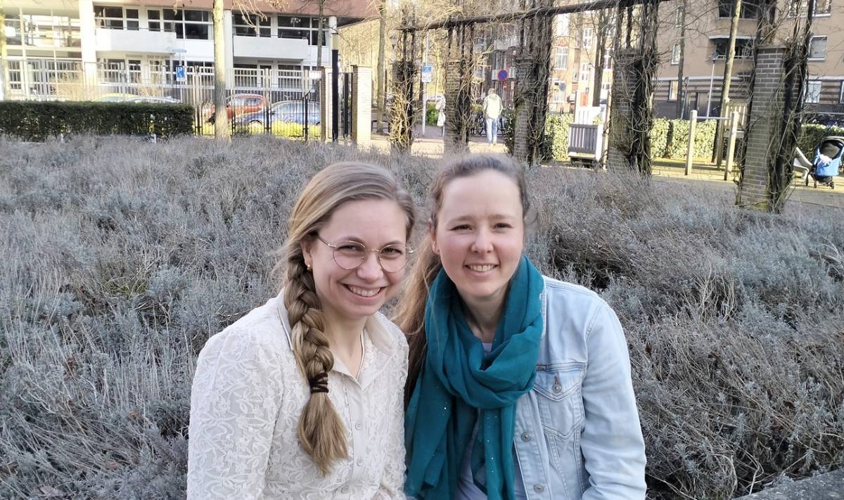 Marloes Altelaar en Liduin Bos Marloes Altelaar en Liduin Bos