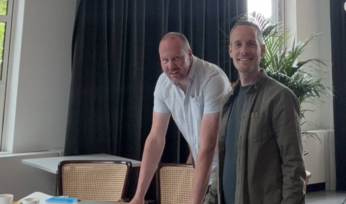 Henk-Jan Room en Johan den Hartogh