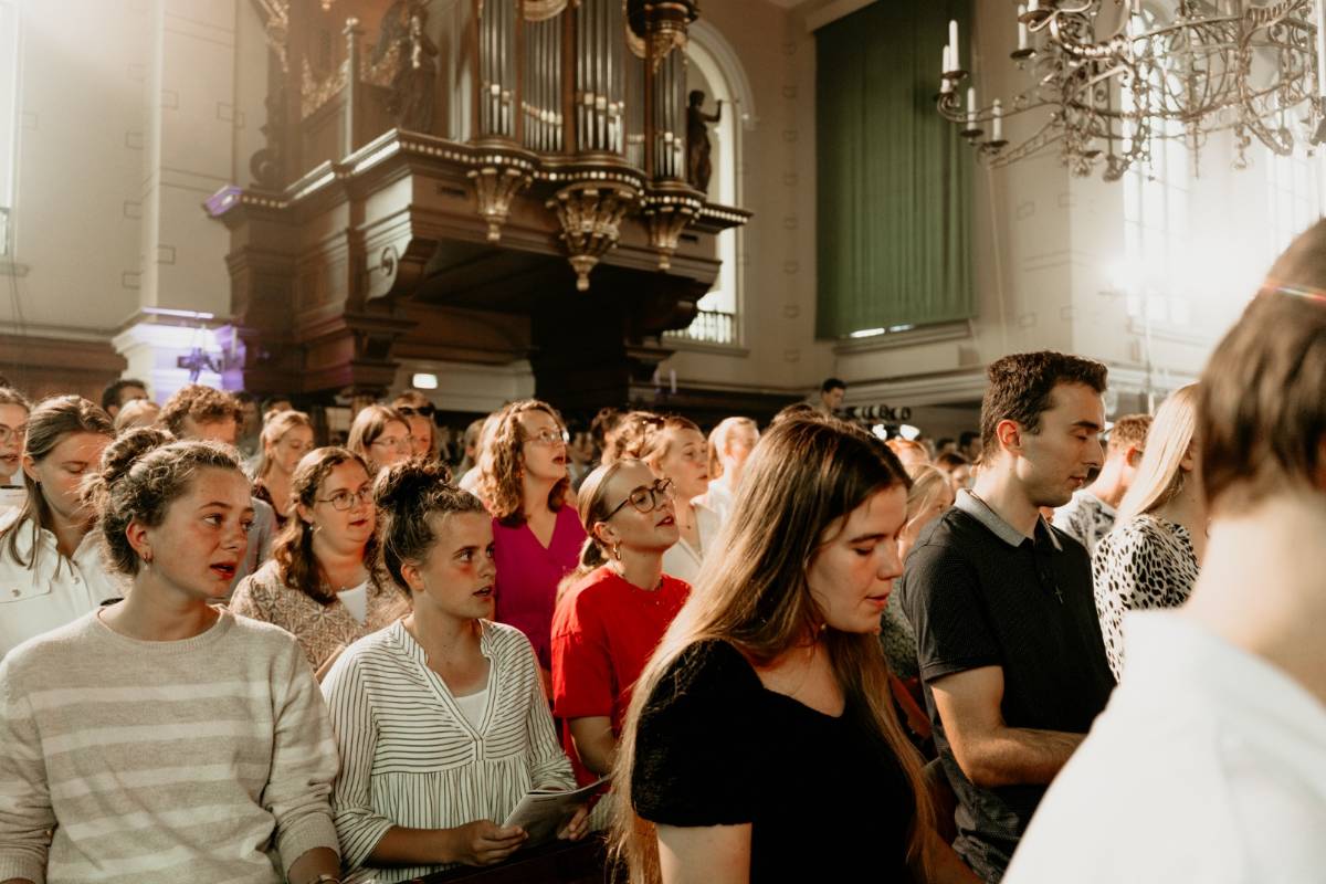 Jongerenzangavond in Katwijk