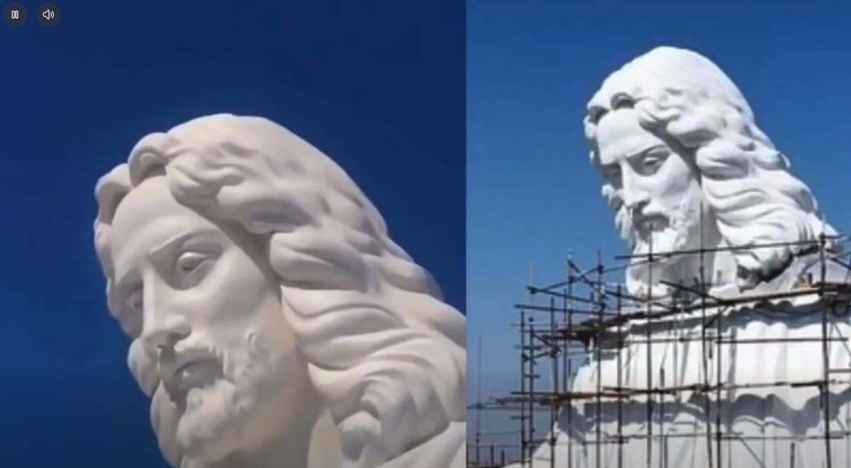 Standbeeld Jezus