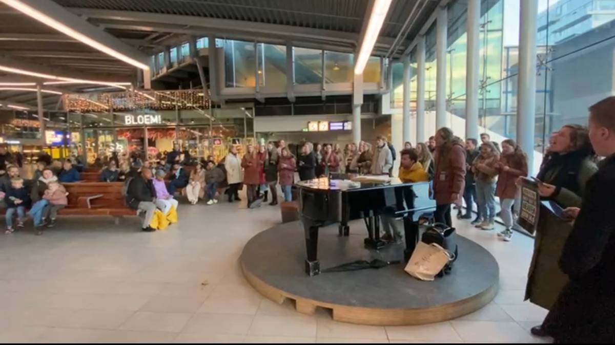 Zingen op Utrecht Centraal