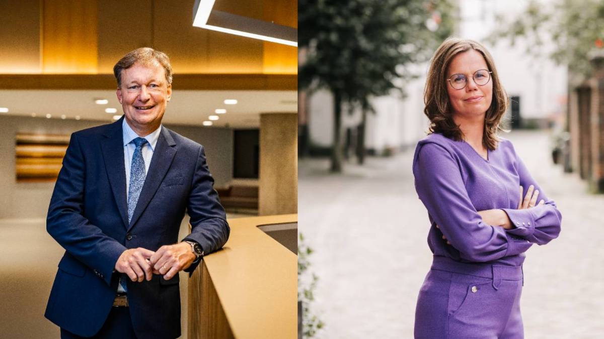 SGP-er Diederik van Dijk en CU-leider Mirjam Bikker