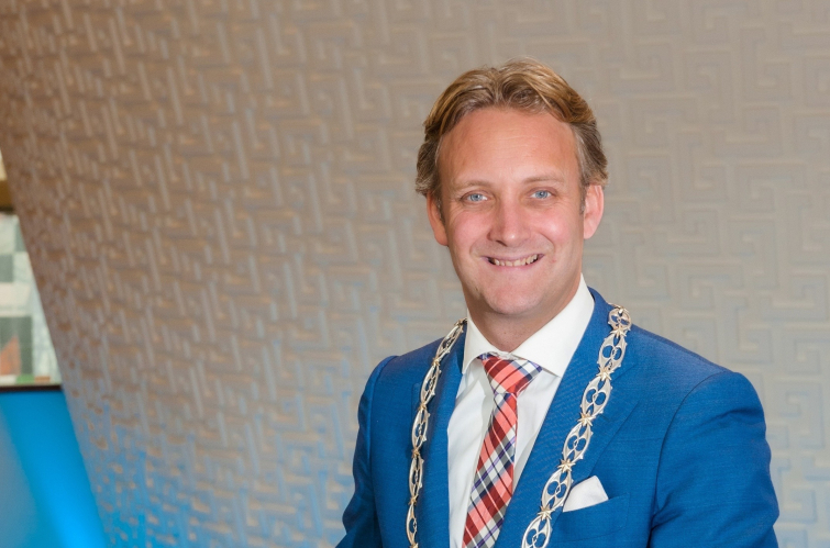 Pieter Verhoeve, burgemeester van Gouda