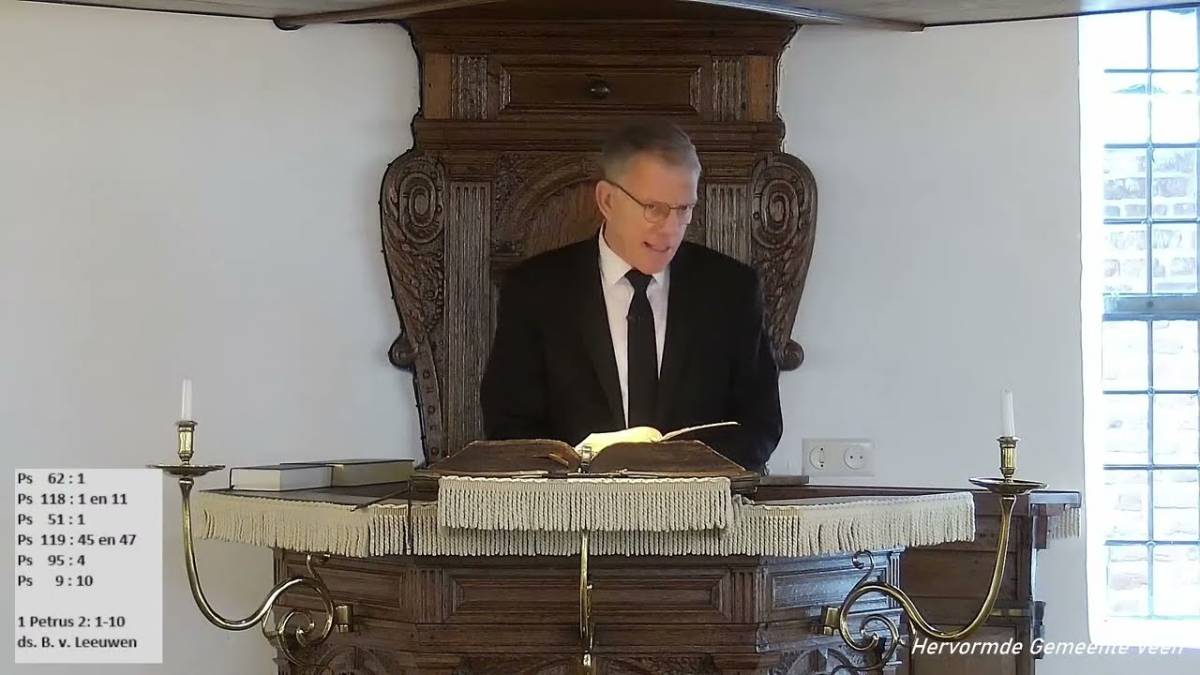 Ds B Van Leeuwen V r Jezus Is De Kogel Tegen Jezus Is Naar Huis 