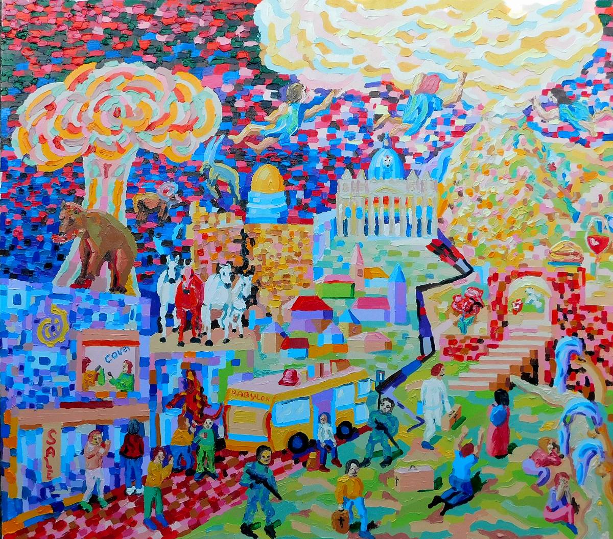 schilderijenexpositie BibleBeeld