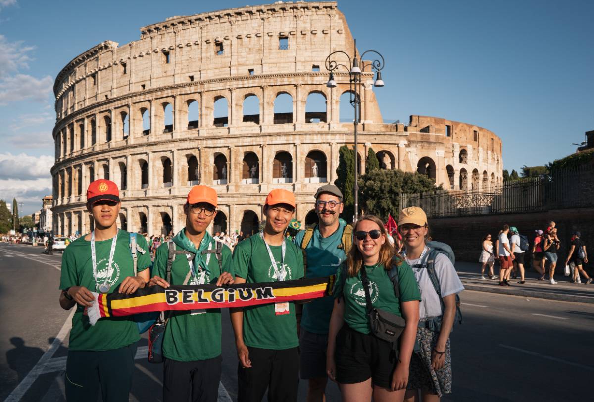 pelgrimstocht naar Rome