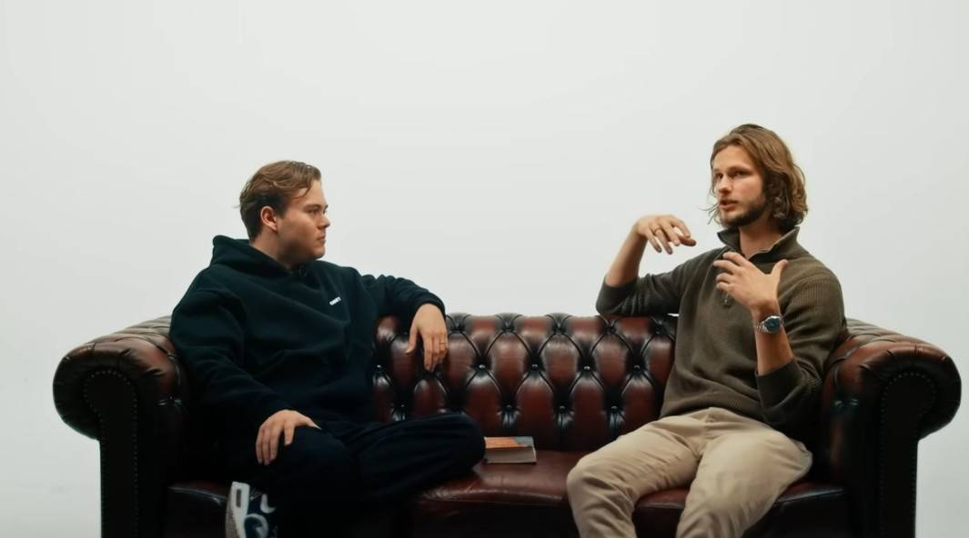 Sam Kroon en Renzo Merbis Sam Kroon en Renzo Merbis