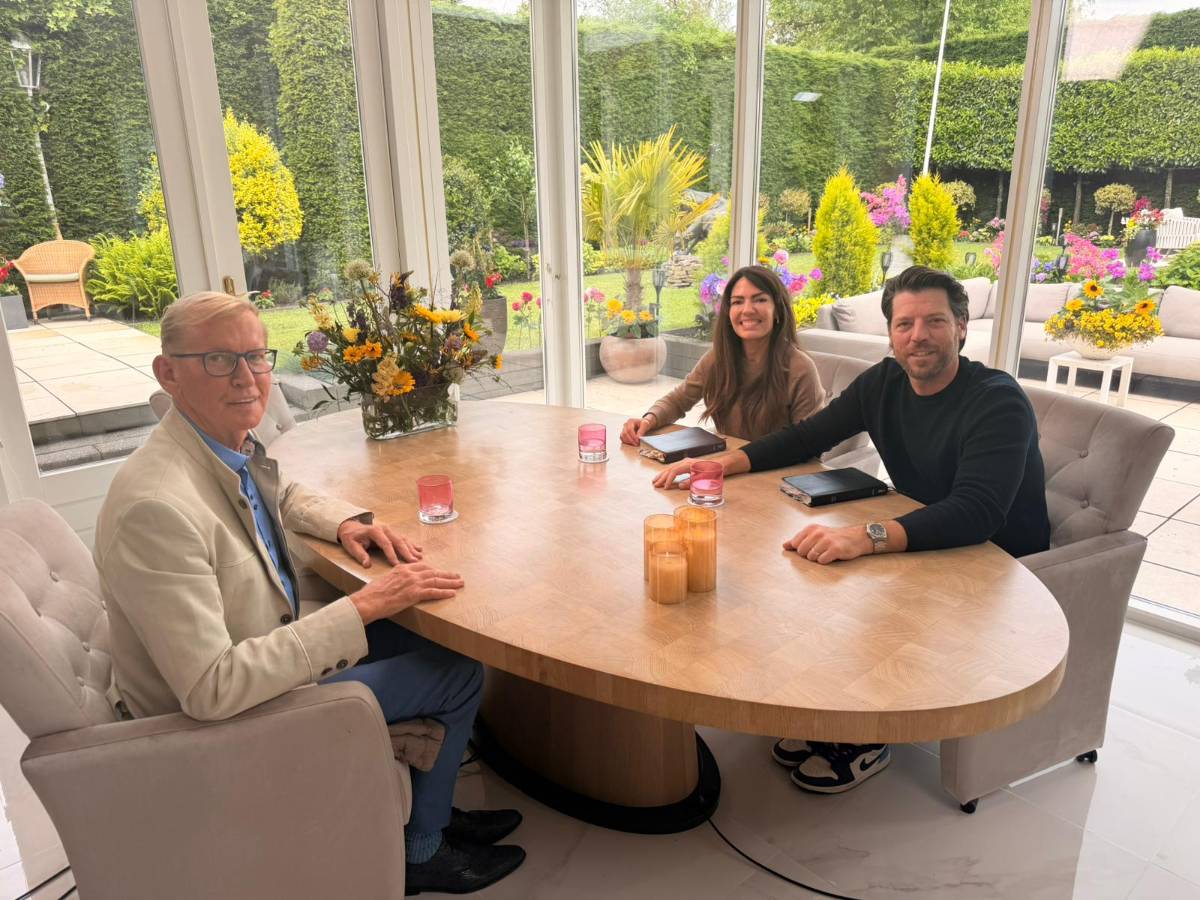 Bobby en Hannah Schuller bij Hour of Power Bobby en Hannah Schuller bij Hour of Power