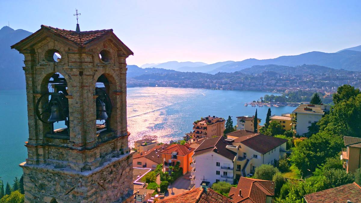 Kerk in het Zwitserse Lugano