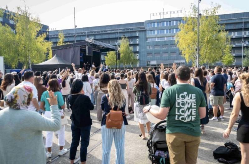 openlucht­dienst in Zürich