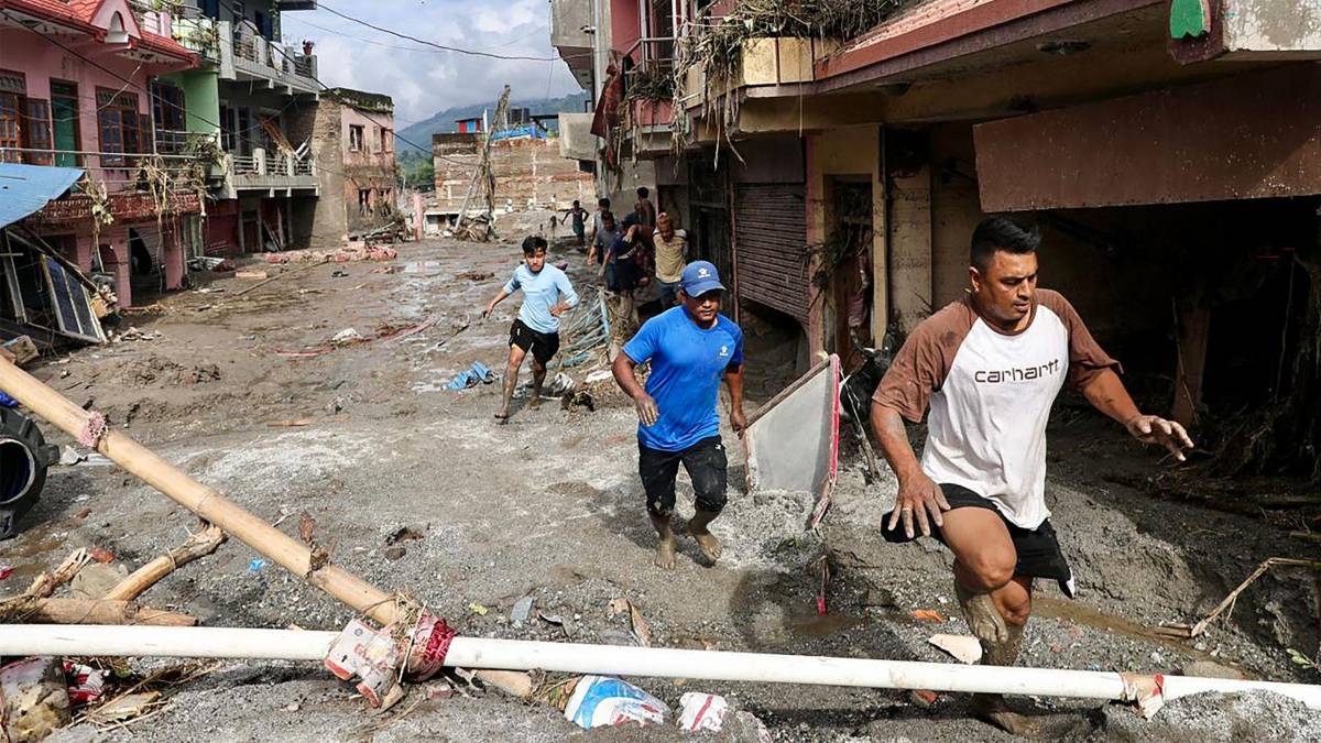 overstromingen Nepal