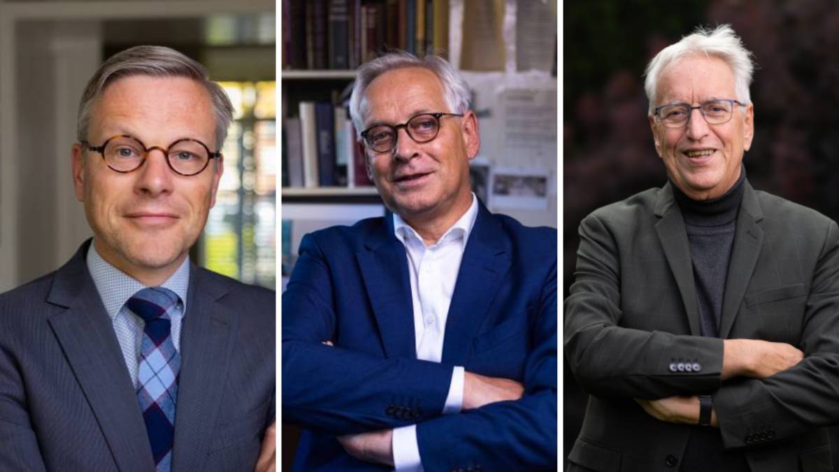 Arnold Huijgen, Bart-Jan Spruyt en Andries Knevel